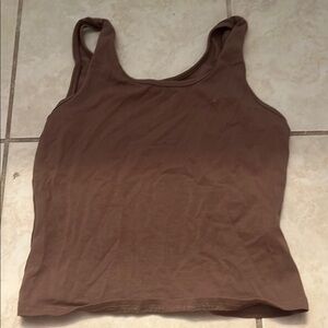 SHEIN Brown Tank Top